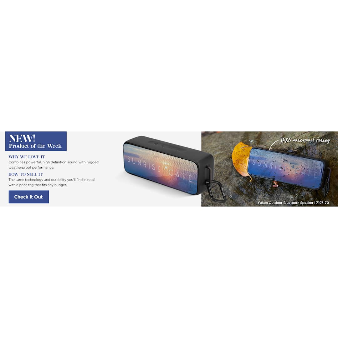 Yukon Outdoor Bluetooth Speaker